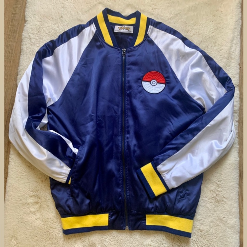 Pokemon Pikachu Satin Souvenir Jacket